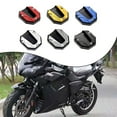 thumbnail image 5 of Motorcycle Bike Kickstand Extender Foot Side Stand Extension Pad Support Plate, 5 of 7