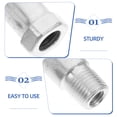 thumbnail image 3 of 1 Set Replacement Hydraulic Jack Coupler Oil Pump Parts Hydraulic Connect Fitting Hydraulic Coupling Adapter For Jack Application, 3 of 8