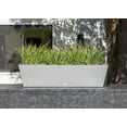 thumbnail image 5 of Veradek Pure Series Window Box 36" Plastic Planter - Gray, 5 of 9