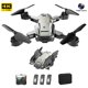 thumbnail image 3 of Drone plegable con cámara 4K HD 3D Flip 2.4GHz 4CH FPV Drone Quadcopter para principiantes Tmvgtek libre de BPA, 3 of 9