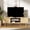 Beige, variant on Walnut Wooden TV Stand - Media Console with Storage Cabinets for 45-60 Inch TV