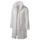 thumbnail image 2 of ICHUANYI Clearance 2021 Mens Winter Warm Thicker Long Coat Jacket Faux Wool Outwear Cardigan(White, L) ICHUANYI WER2023080916591, 2 of 5