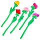 thumbnail image 5 of 5 piezas de rosas artificiales DIY Decoraciones de flores falsas para niños, 5 of 6