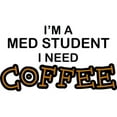 thumbnail image 3 of CafePress - Med Student Need Coffee Mug - 11 oz Ceramic Mug - Novelty Coffee Tea Cup, 3 of 6