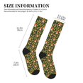 thumbnail image 2 of Compression Socks for Women and Men - Mushroom Leaf Compression Socks Circulation for Workout, 2 of 8