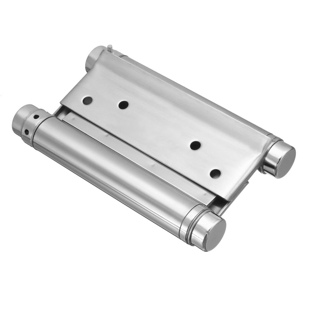 Uxcell Double Action Spring Hinge 5" Stainless Steel Hinges with Tension Adjustment Walmart