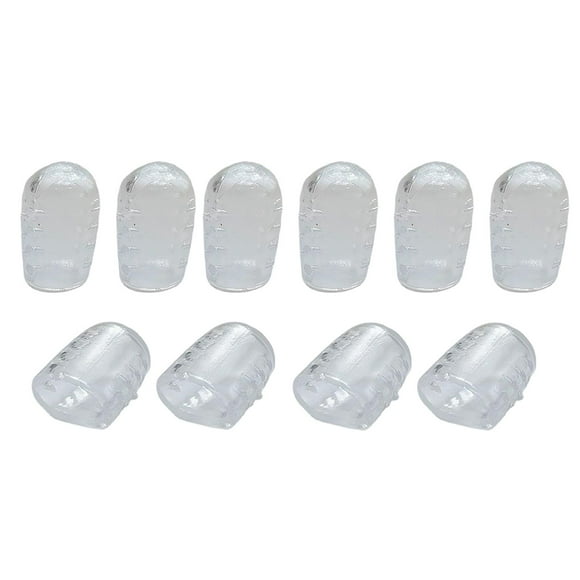 10x Protectores De Dedos De Silicona Protectores De Dedos Para Correr Caminar Unisex