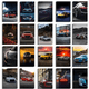 thumbnail image 2 of Póster de coche deportivo de lujo Audi Quattro Supercars serie RS3/R8, impresiones en lienzo, cuadros artísticos para pared, decoración del dormitorio y el hogar, 2 of 5
