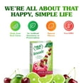 TRUE LIME Black Cherry Limeade Drink Mix (10 Packets) Made from Real