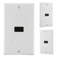 thumbnail image 3 of 1 Puerto Dorado, Placa de Pared Cubierta frontal Chapado Con ethernet para cine en Casa DVD, 3 of 7