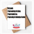 thumbnail image 1 of Joking Thirsty At Three Circumstances Happy Birthday Greeting Cards Envelopes Blank, 1 of 3