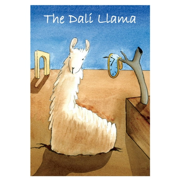 Dali Llama Birthday Greeting Card [2079BD]