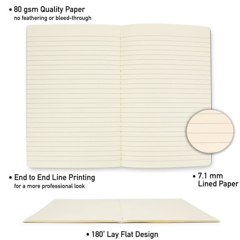 MD Notebook Journal A5 - Enhanced Writing Comfort, High-Quality Paper –  CHL-STORE