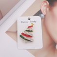thumbnail image 4 of Jinsinto 1pc Women's Crystal Rhinestone Star Christmas Tree Brooch Pin, 4 of 5