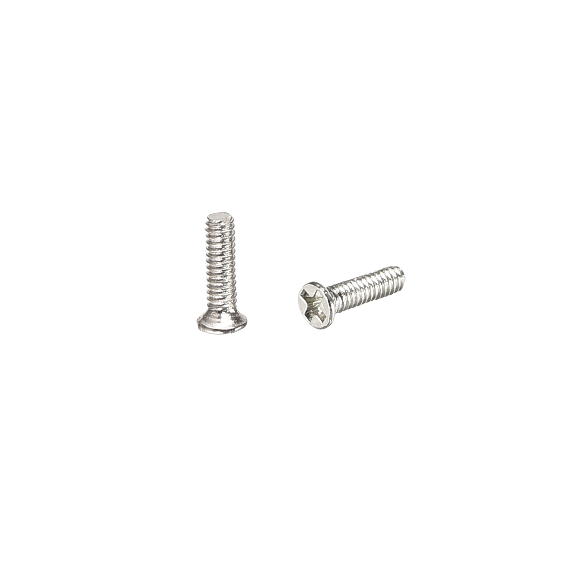 uxcell M2.5mm X 5mm X 2mm Stainless Steel Square Screw Nuts Fastener 100 Pcs 