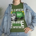 thumbnail image 4 of School is Important But Garbage Trucks are Importanter Unisex T-Shirt, 4 of 5