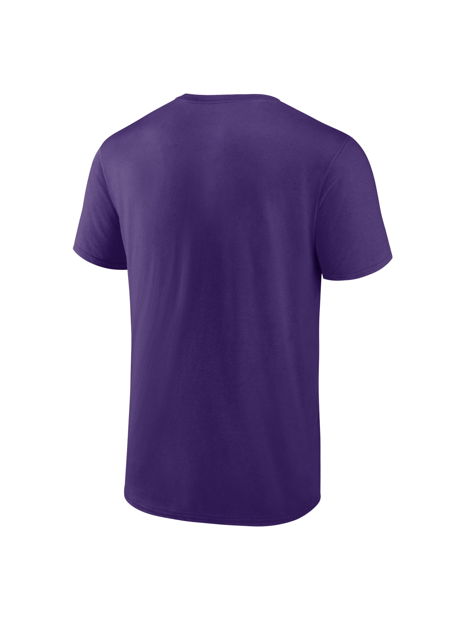 NCAA Kansas State Wildcats Men's Cotton Purple Short Sleeve T-Shirt
