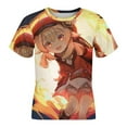 thumbnail image 4 of Genshin Impact Kids Short Sleeve Tee Shirt Novelty Crewneck T-Shirts Unisex Summer Blouse Tops for Boys Girls 140CM, 4 of 8