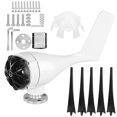 thumbnail image 2 of Wind Generator, Beautiful Look Small Wind Turbines, Low Vibration 12M / S For Automatic Adjustment Of Wind Direction Angle -40 Degrees Celsius -80 Degrees Celsius  5Pcs Nylon Fiber, 2 of 8