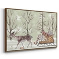 thumbnail image 3 of Christmas Time II - Framed Gallery Wrapped Holiday Canvas - 27 x 41 - Rosewood Frame, 3 of 8