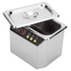thumbnail image 1 of Limpiador Ultrasónico, Conveniente Protección Contra Sobretensiones Limpiador Ultrasónico Seguro De 0.8L Con Cubierta De Máquina Para Eliminar Impurezas En Monedas Joyas De Oro ANGGREK Descripción de la referencia, 1 of 5