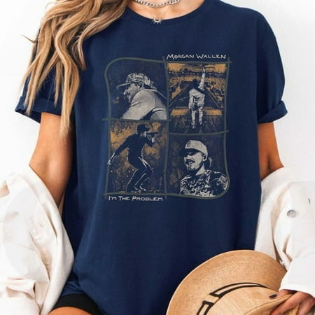 Official Mo.rgan Wa.llen Photo Collage Comfort Colors Adult Heavyweight T-shirt GrolyTee T-shirt S-5XL