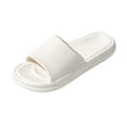thumbnail image 2 of Willtoo House Slippers Non-Slip for Women Open-toe Shower Shoe Lightweight Soft Quiet Dorm Bedroom Slippers Memory Foam Sandals Women, 2 of 5