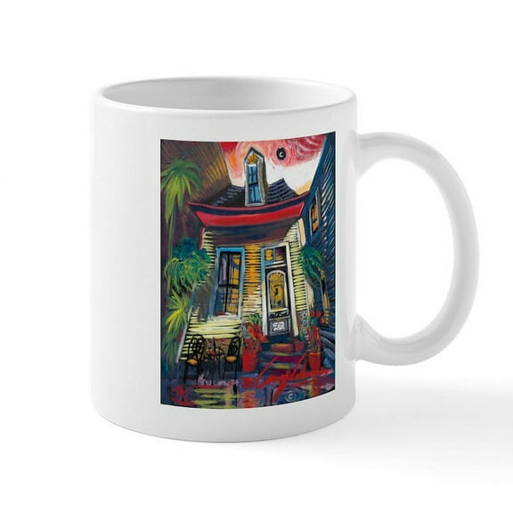 CafePress -  Waiting For You' Designs Mug - 11 oz Ceramic Mug - Novelty Coffee Tea Cup