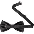 thumbnail image 4 of SURJDE Mens Solid Color Pre-tied Bow Tie and Pocket Square Cufflink Set, 4 of 4