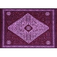 thumbnail image 1 of Ahgly Company Indoor Rectangle Persian Purple Traditional Area Rugs, 4' x 6', 1 of 4