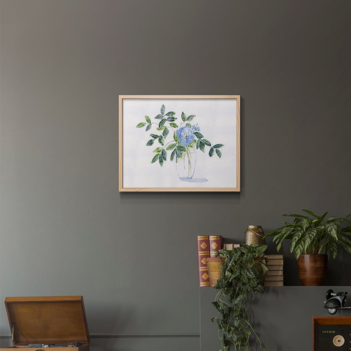 Rustic Simplicity I by Sally Swatland - Restickable Framed Giclée Print