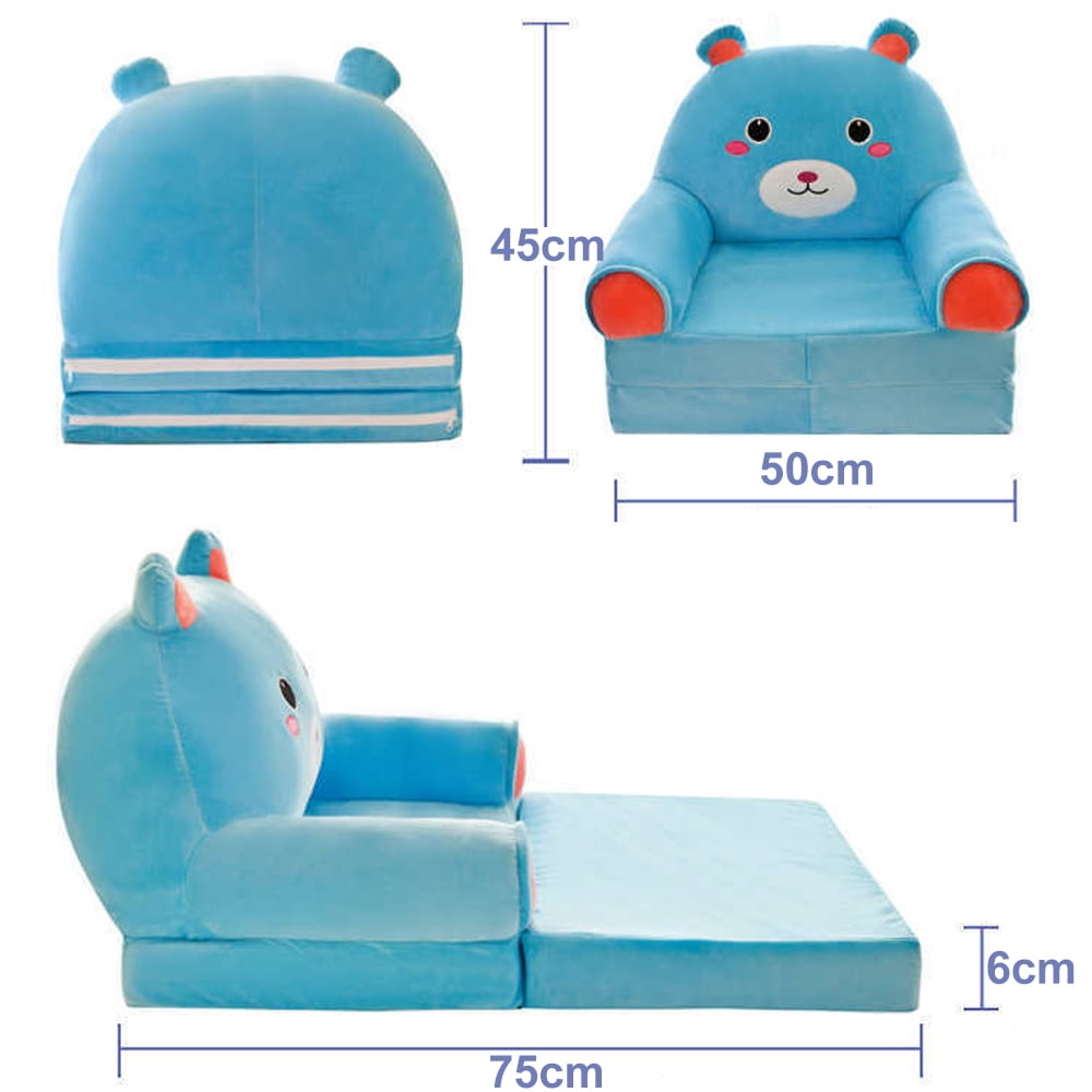 Childrens Foldbale Lazy Sofa Bed Kids Comfy Soft Floor Chair Childrens Foldbale Lazy Sofa Bed Kids Comfy Soft Floor Chair