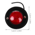 thumbnail image 5 of KAKOWELY Lumières Stroboscopiques pour Voiture Lumière Rouge Clignotante Lumière Rouge Clignotante Lampe Led de Sécurité Alarme de Sécurité Lumière d'Avertissement Stroboscopique Marqueur Latéral pour Voiture Camions Véhicules, 5 of 5