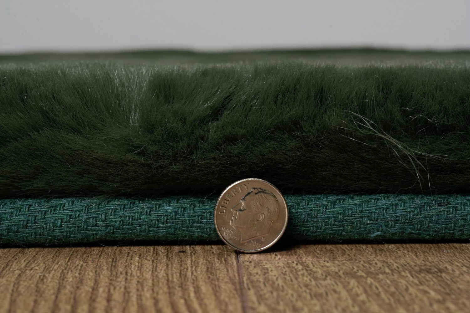 Maven Faux Rabbit Dark Green 3 ft. x 5 ft. Accent Rug