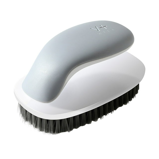 LSLJS Brosse Ménagère à Poils Souples Qui n'Abîme Pas les Chaussures, Petite Brosse à Lessive, Brosse pour Planche de Nettoyage de Vêtements, Brosse à Vêtements