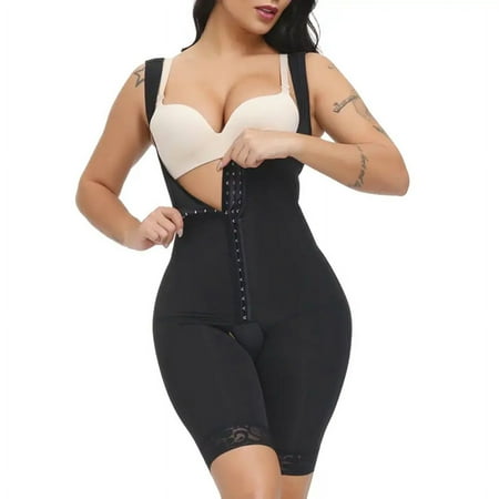 JOSHINE Faja postparto Faja Bbl Tummy Control Bodysuit black M