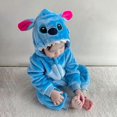 thumbnail image 5 of Cartoon Animal Shape Pajama Unique Shape Loose Long Sleeve Nightshirt for Bedroom [PB], 5 of 5