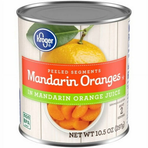 KR Canned Mandarin Oranges in Juice 10.5 oz