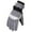 Dark Gray, variant on Xfvqtps Child Girls Boys Ski Gloves Adjustable Buckle Plush Lining Knitting Wristband Waterproof Windproof Warm for Cold Weather Outdoor Cycling Winter Mittens Black