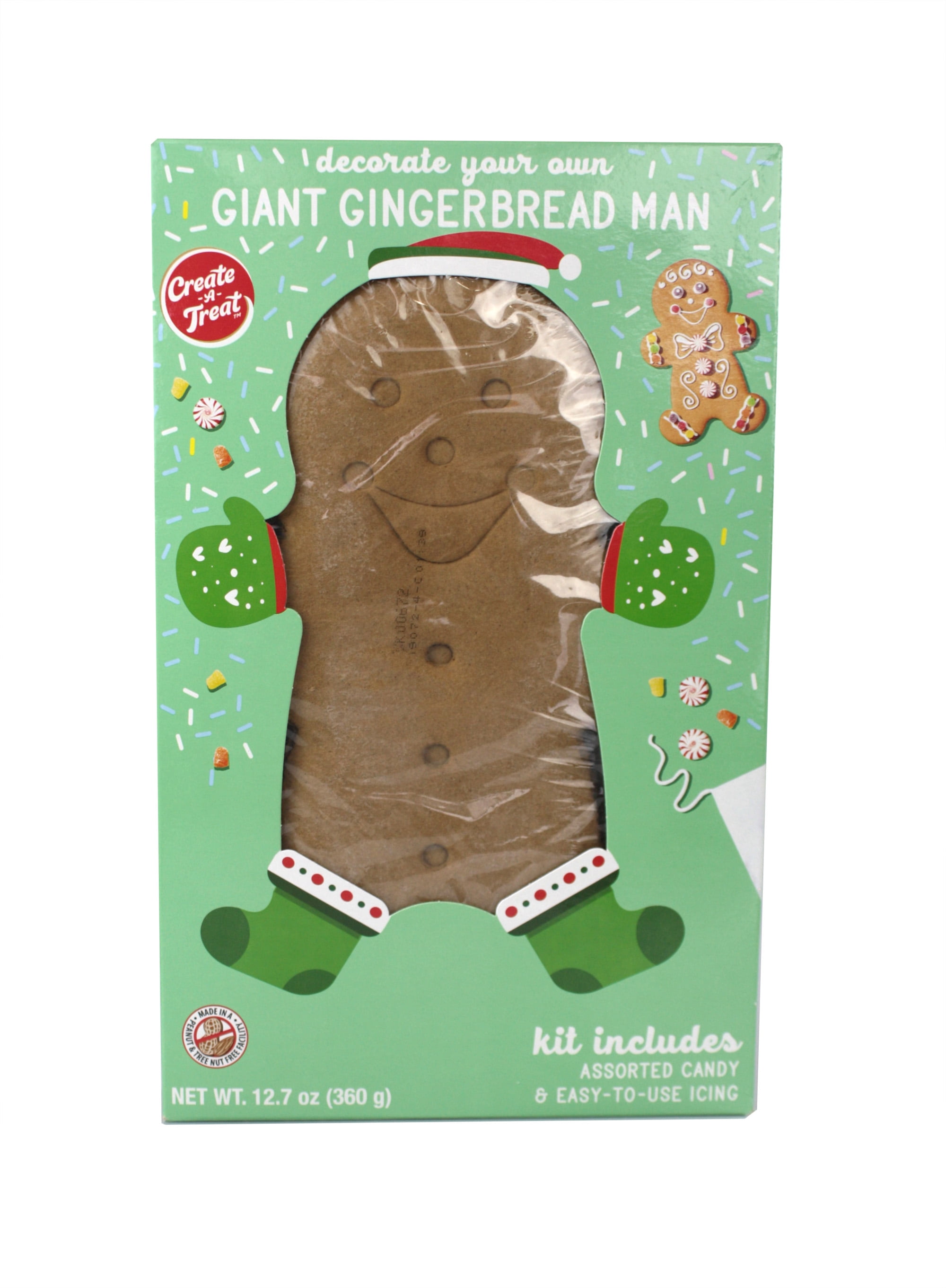 Create A Treat Giant Gingerbread Man Cookie Kit