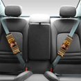thumbnail image 2 of Chririnla Seat Belt Shoulder Pad Soft Harness Pad Polyester Easy Installation, Suitable for Car Truck, Highland Cow Sunflower, 2 of 6