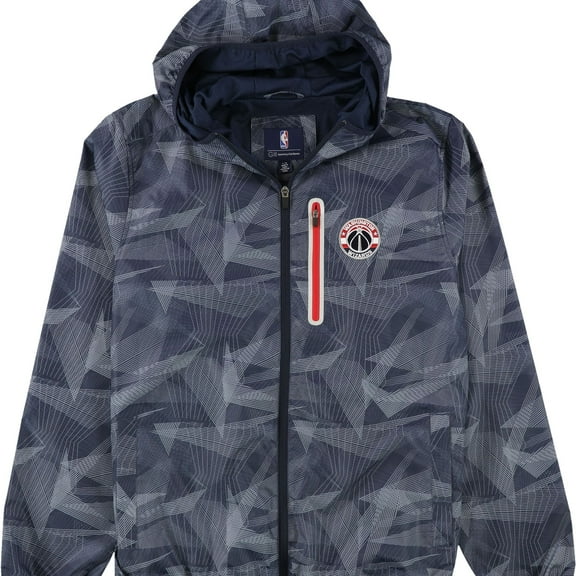 G-III Sports Mens Washington Wizards Jacket, Blue, Large (Regular)