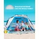 thumbnail image 4 of Carpa de playa OutdoorMaster Ocracoke Coast para 4 personas UV 50+, 4 of 8