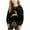 Black, variant on Boys Girls Christmas Sweatshirt Big Kids' Xmas Reindeer Printed Crew Neck Sweatshirt Long Sleeve Pullover Casual Festive Wear 1-15Y