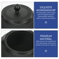 thumbnail image 6 of CIMAXIC Leaf Filtering Cast Iron Teapot Black 1Set 6.68x6.68x5.89in, 6 of 8