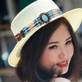 thumbnail image 3 of BRIGHTFUFU 4 piezas de sombrero correas decorativas de bricolaje bandas de sombrero de vaquero Bandas de sombrero para mujeres Correas de sombrero de playa, 3 of 8