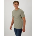 thumbnail image 4 of Hanes Originals Unisex Garment Dyed T-Shirt, 100% Cotton Faded Fatigue 3XL, 4 of 7