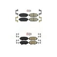 thumbnail image 1 of AmeriBRAKES Front Rear Ceramic Disc Brake Pads Kit For Mazda 3 Sport KNF-101205, 1 of 8