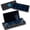 Blue, variant on Soar Forge Sanctum Dice Box - Premium Case & Dice Tray for DND - Phone/Pen Slot, Magnetic Lid and Storage for your Sets, Mini's and More - Felt-Lined Vault Holder for D&D and RPG (Glitter Silver)