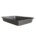 thumbnail image 2 of Mainstays 12.7" x 8.9" x 2" Oblong Nonstick Baking Cake Pan, Gray, 2 of 12